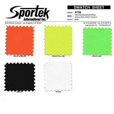 750 Sportek Wicko Grid Moisture Management Jersey - Image 7