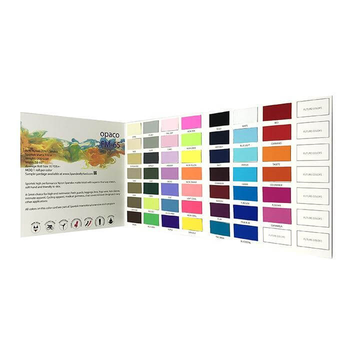 FM-60 / FM-65 Matte Nylon Spandex Tricot - Image 47