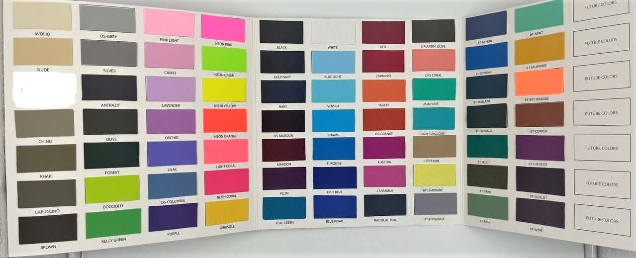 FM-60 / FM-65 Matte Nylon Spandex Tricot - Image 69