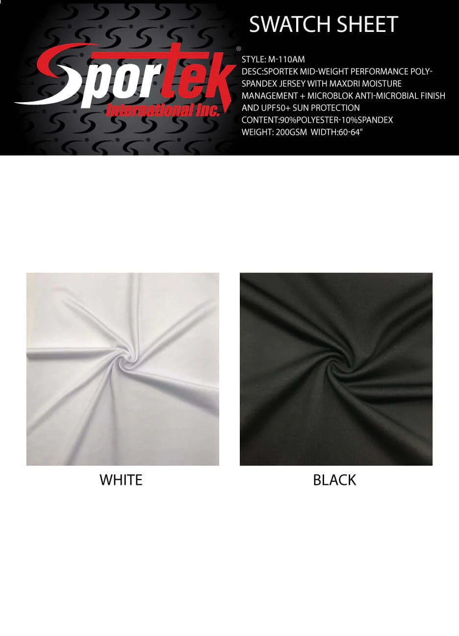 M-110AM Moisture-Management Poly-Spandex Jersey