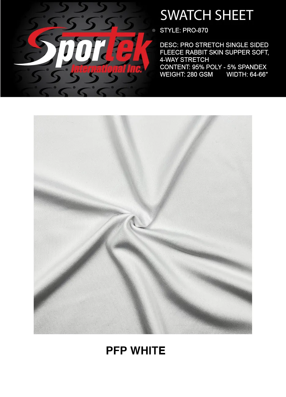 PRO-870 Pro-Stretch single-sided fleece 280 GSM