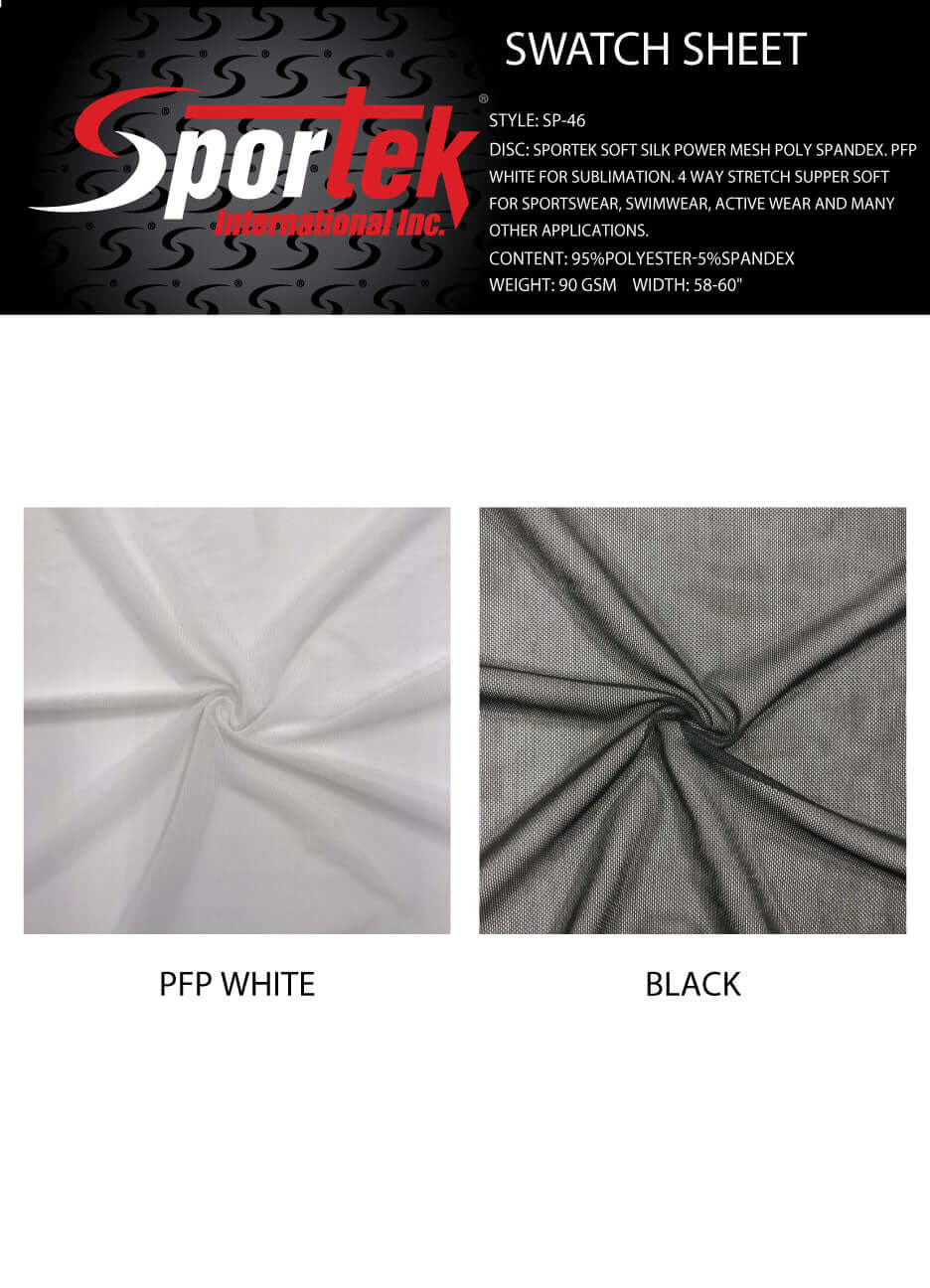 SP-46 Soft Silk Power Mesh Poly-Spandex