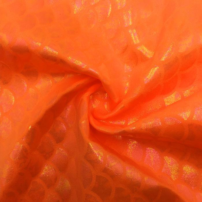 SP-Mermaid 101 Spandex Tricot with Rainbow clear shell-$14 per yard- $5 per color card - Image 3