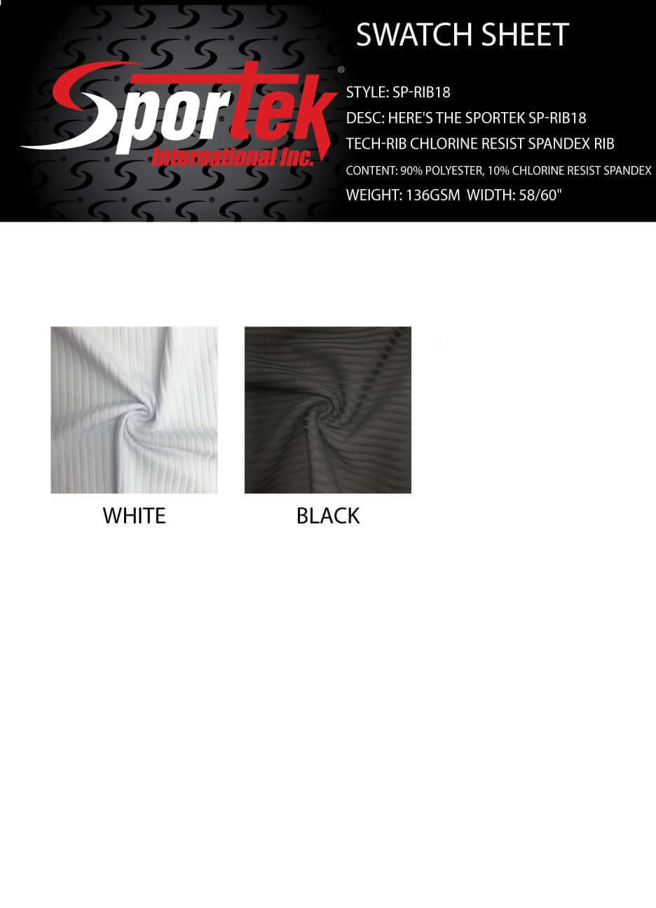 SP-RIB18 Tech-Rib Chlorine-Resist Spandex Fabric