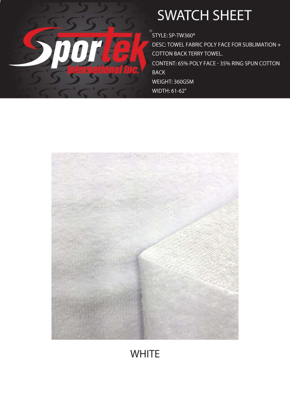 SP-TW360 Poly Face Sublimation Towel Fabric - Image 3