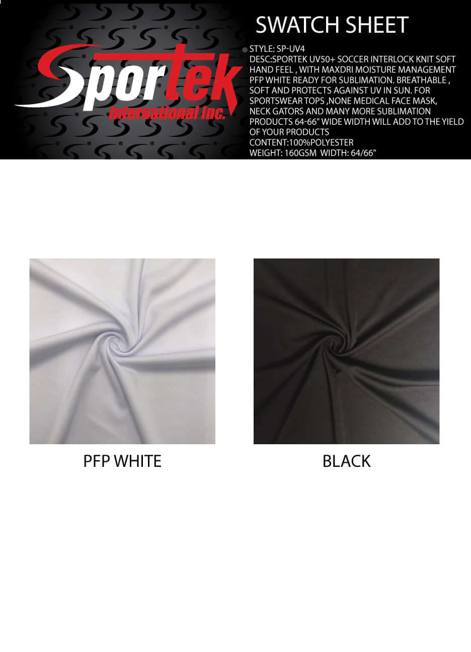SP-UV4 UV50+ Soccer Interlock Knit