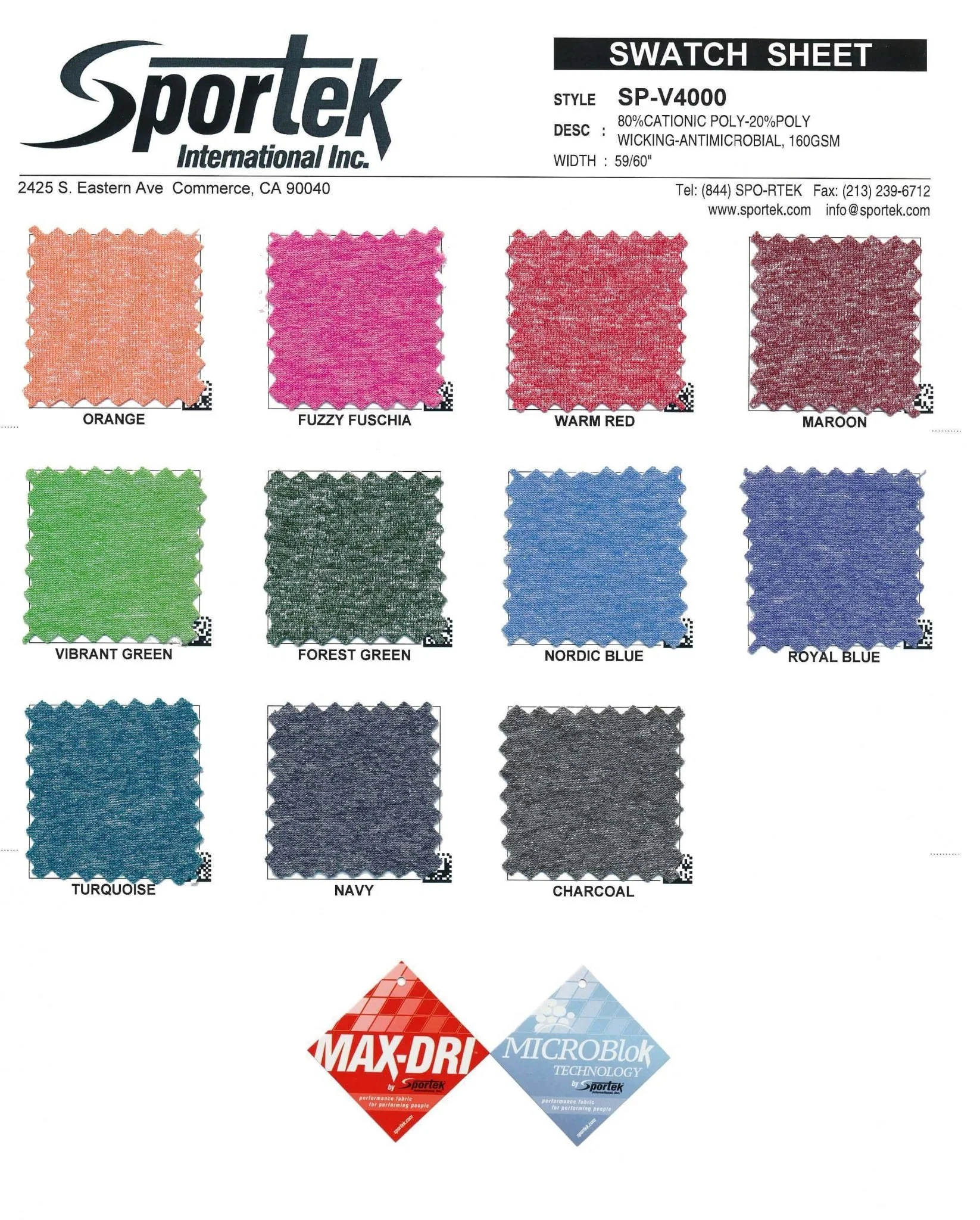 SP-V4000 Wicking Anti-Microbial Performance Jersey - Image 12